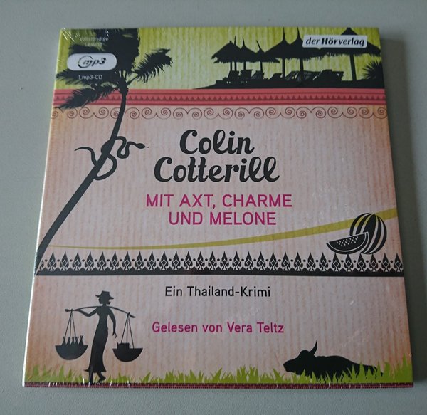 KRIMI - Mit Axt, Charme und Melone -  von Colin Cotteril - MP3-CD