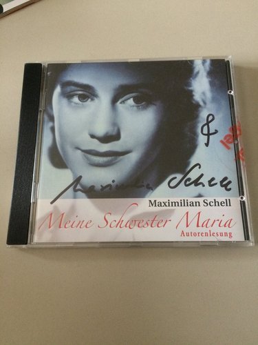 Schatzkiste - Handsigniertes Hörbuch  von Maximilian Schell - Meine Schwester Maria