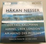 3 x Hakan Nesser - Der Fall Kallmann + Himmel über London + Am Abend des Mordes