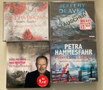 4 Hammer.Thriller im Paket - Jeffery Deaver / Sandra Brown / Max Bentow / Hammesfahr - 18 CDs + MP3