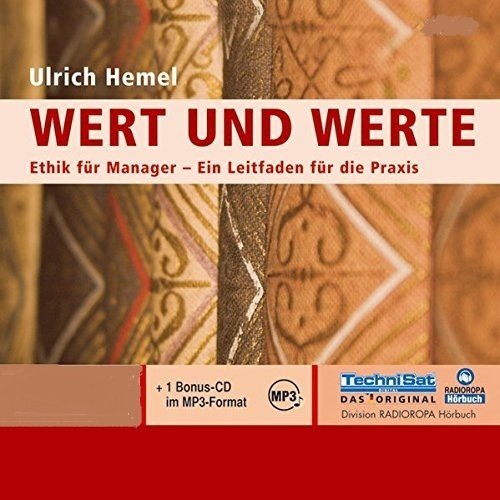 Ulrich Hemel - Wert und Werte - 1 MP3-CD