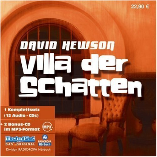Krimi - Villa der Schatten - David Hewson - 2 MP3 CDs