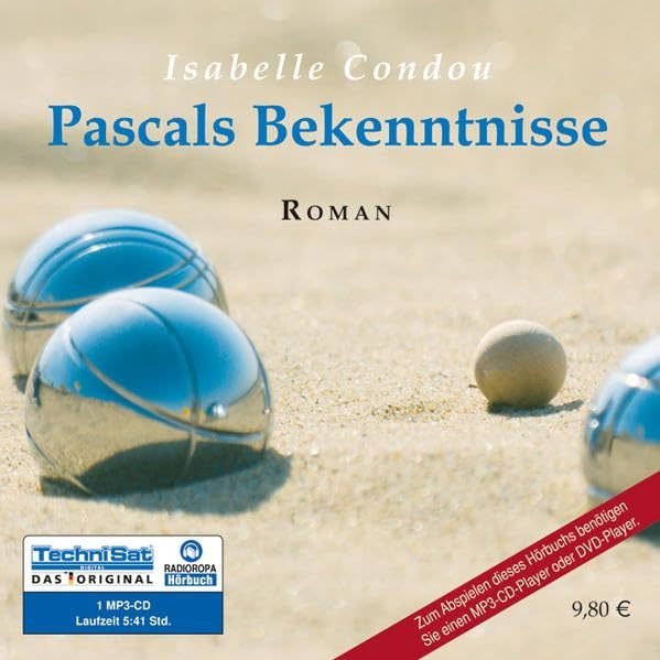 Isabelle Condou - Pascals Bekenntnisse - 1 MP3 CD