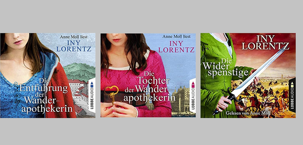 3 Historische Romane von Iny Lorentz - 2 x Wanderapothekerin + Die Widerspenstige - 18 Audio-CDs