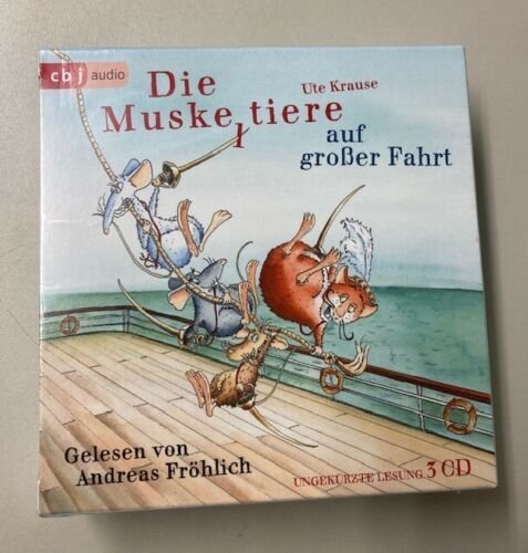 Hörbuchkoffer - Ute Krause - Die Muskeltiere auf großer Fahrt - 3 CDs