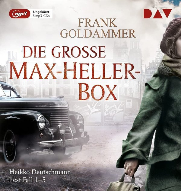 Die große Max-Heller-Box: Ungekürzte Lesungen der Fälle 1 bis 5 auf 5 MP3-CDs