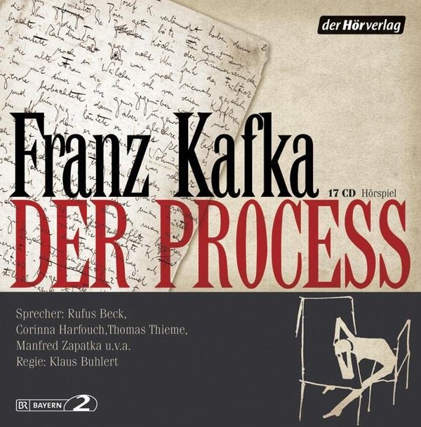 Franz Kafka - Der Process - 17 Audio-CDs NEU/OVP