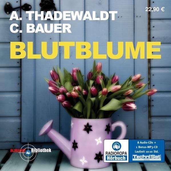 Krimi - Astrid Thadewaldt - Blutblume - 8 Audio-CDs + MP3-CD