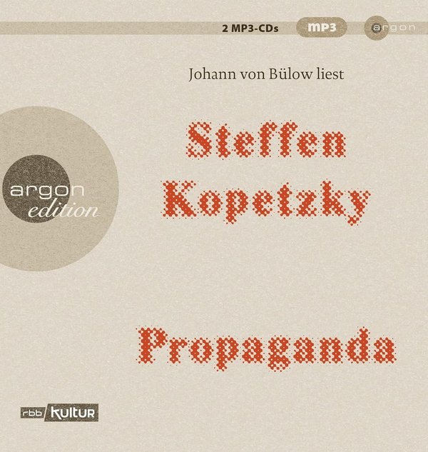 Steffen Kopetzky - Propaganda - 2 MP3-CDs