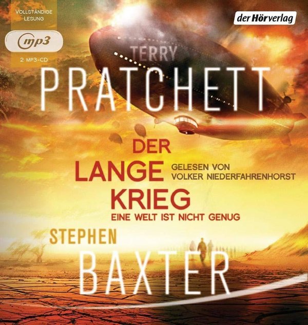 Terry Pratchett - Stephen Baxter - Der Lange Krieg - 2 MP3-CDs - Laufzeit: 16:06 Std.